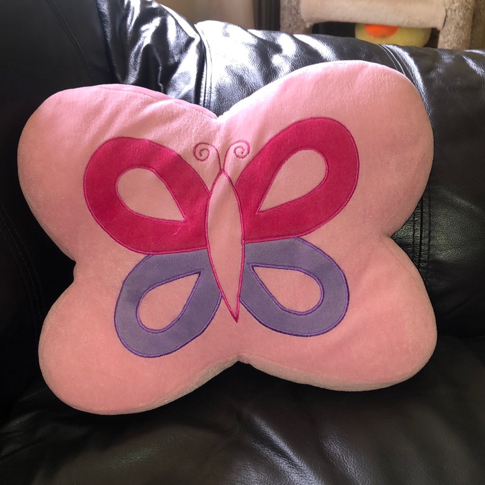 Butterfly pillow